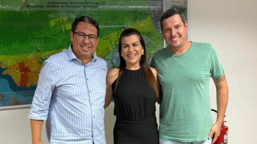 Vereadora Karina Café debate transparência com secretário de Comunicação de Palmas