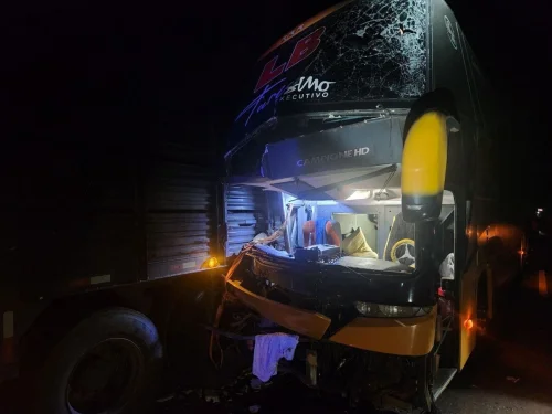 Ônibus de time de base do Águia de Marabá se envolve em acidente fatal no Tocantins