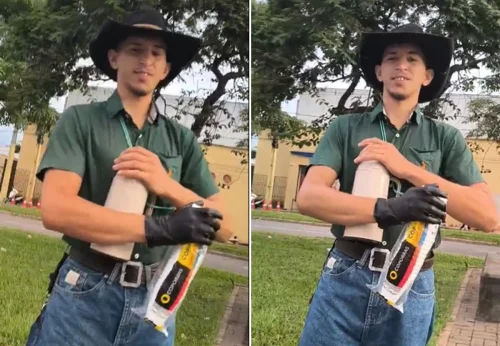 Vendedor vende café fiado no trânsito de Araguaína: 'Se não pagar, Deus compensa'