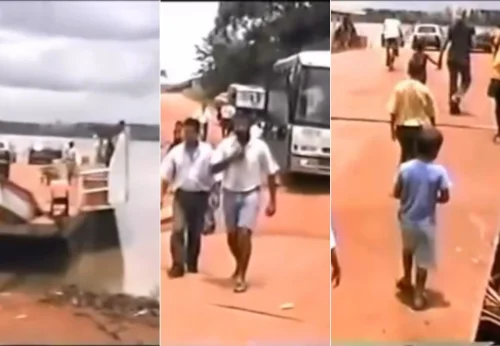 Vídeo de 1999 mostra travessia de balsa em Palmas antes da construção de ponte</title>