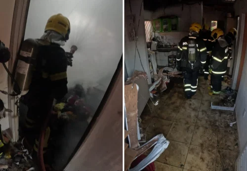 Casa onde duas pessoas morreram carbonizadas no TO é destruída por incêndio