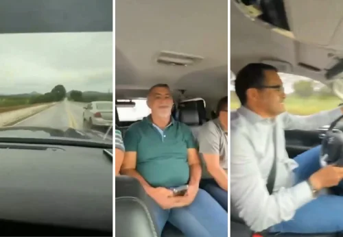 Governador do TO é flagrado em vídeo cometendo infrações de trânsito gravíssimas