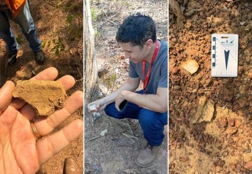 Sítio arqueológico com artefatos de pedra lascada é oficializado no Tocantins