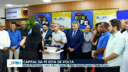 Palmas Capital da Fé 2026 terá Isadora Pompeo, Talles Roberto e Padre Fábio de Melo